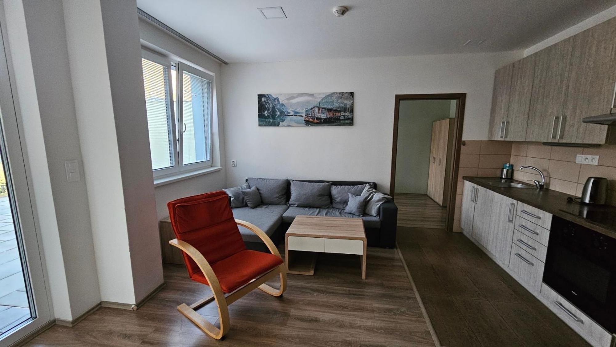 Rezidence Belehradska Apartment Most Bagian luar foto