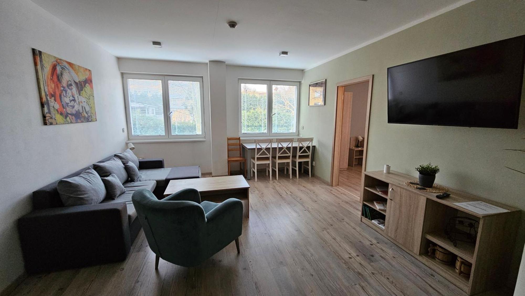 Rezidence Belehradska Apartment Most Bagian luar foto